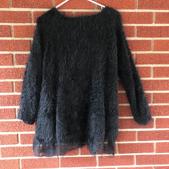 Sweater with Lace Detail - Picture 6 of 6